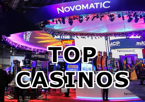 novomatic casino list